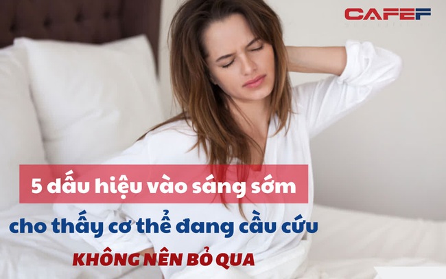 5 dấu hiệu vào sáng sớm ai cũng coi thường, đi khám mới giật mình: Hoá ra bệnh tật đã ẩn náu trong cơ thể từ lâu