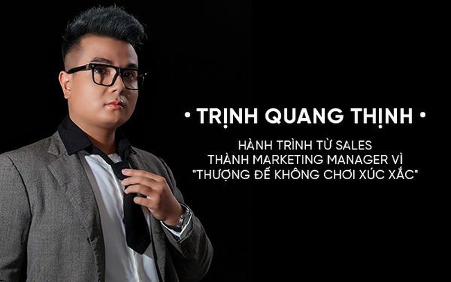 Từ  sales thành Marketing Manager Johnson’s vì câu nói “Thượng Đế không chơi xúc xắc”