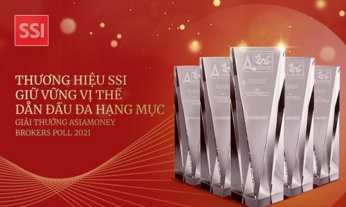 SSI dẫn đầu 27 hạng mục tại giải thưởng Asiamoney Brokers Poll 2021