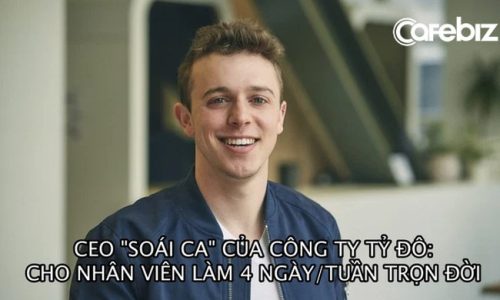 CEO soái ca nhà người ta: Cho toàn công ty làm việc 4 ngày/tuần TRỌN ĐỜI, nhân viên hạnh phúc mĩ mãn