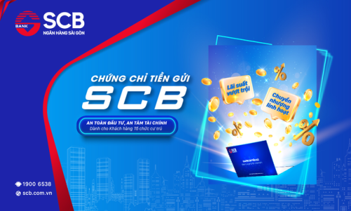 SCB phát hành chứng chỉ tiền gửi mới dành cho khách hàng doanh nghiệp