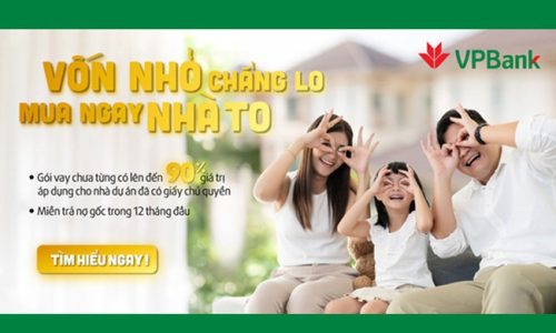 Mua nhà chung cư có giấy sở hữu với lãi suất chỉ từ 5,9% tại VPBank