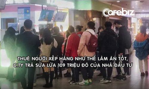 Bị bắt vì thuê người đóng giả khách xếp hàng dài trước quán trà sữa, lừa ‘đẹp’ 109 triệu USD của nhà đầu tư