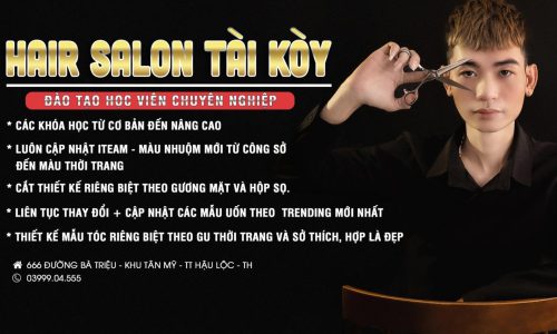 Salon Tài Koy Thương Hiệu Hàng Đầu Với Dịch Vụ Và Đào Tạo Tại Thanh Hoá